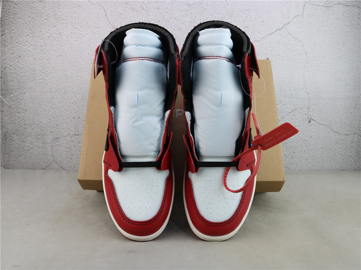 OG Batch OFF-WHITE x Air Jordan 1 Retro High Chicago AA3834 101